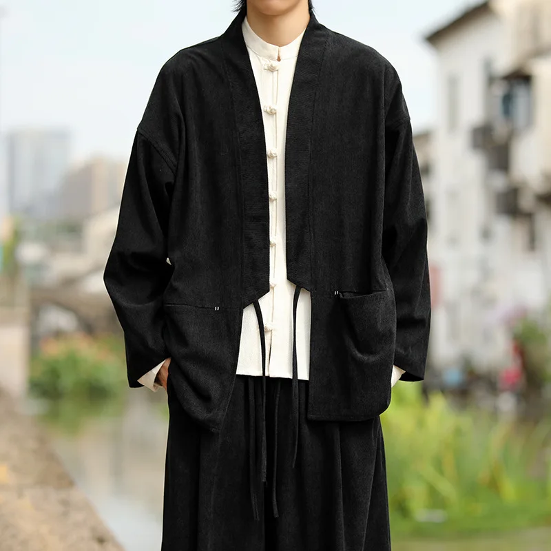 Veste ample à liens homme | Akikaze