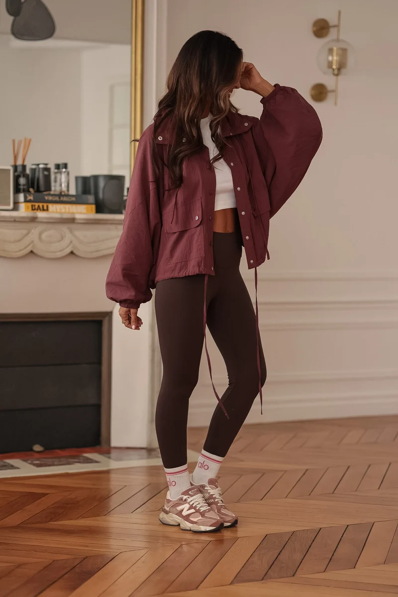 Veste Wily bordeaux