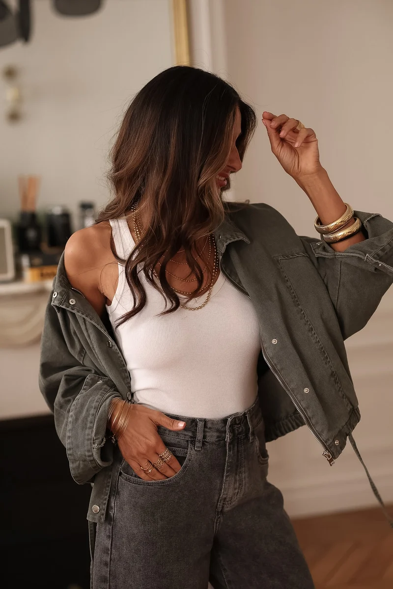 Veste Melly verte
