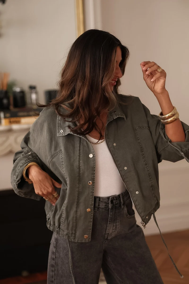 Veste Melly verte