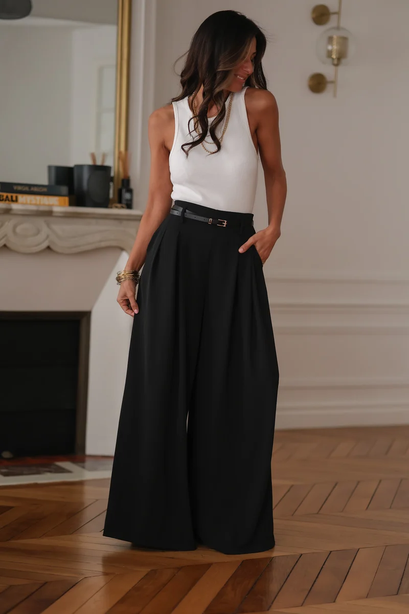 Pantalon Alban noir
