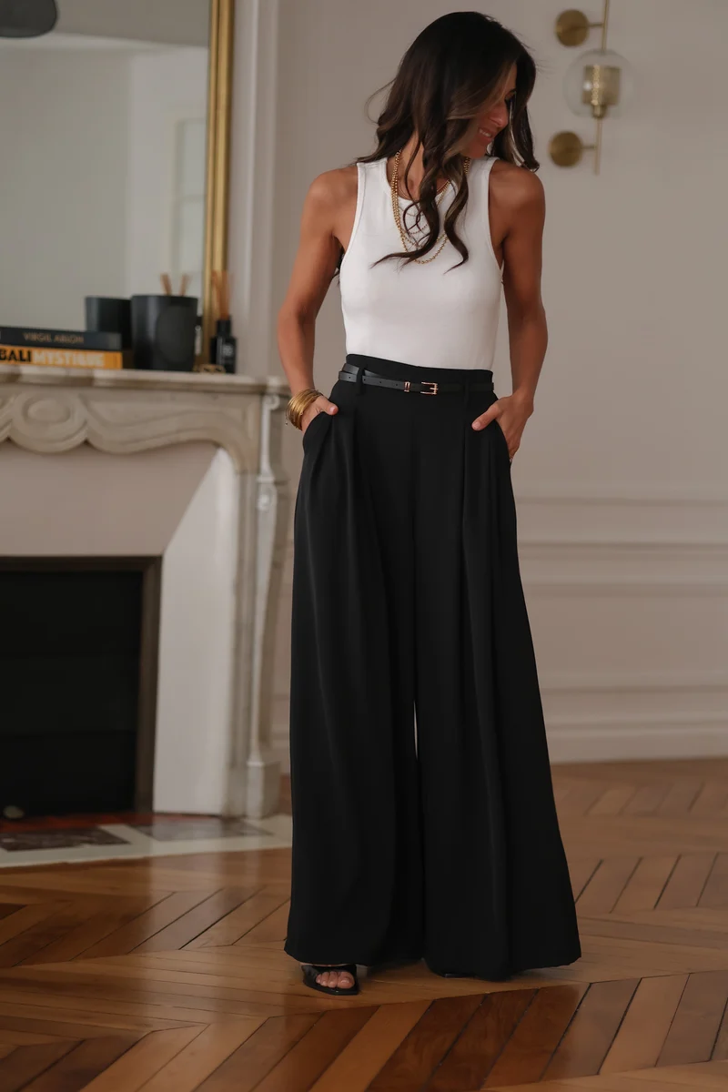 Pantalon Alban noir