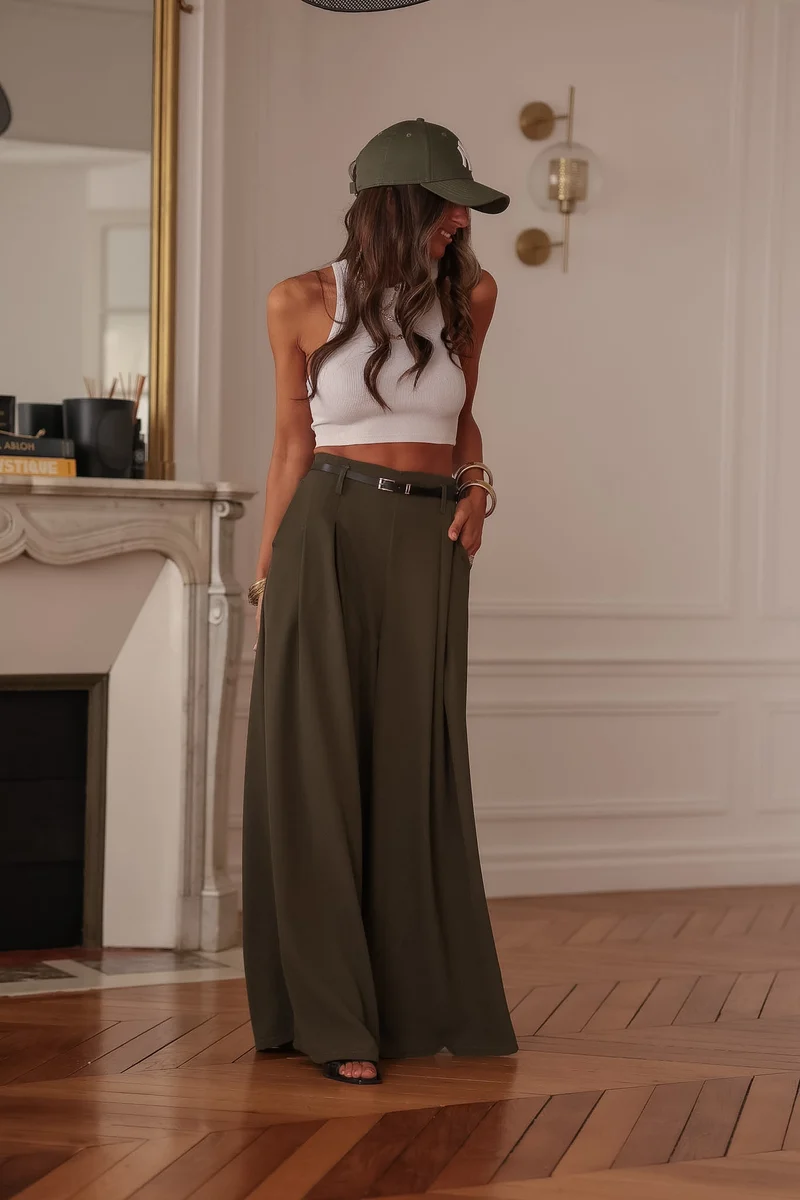 Pantalon Alban kaki