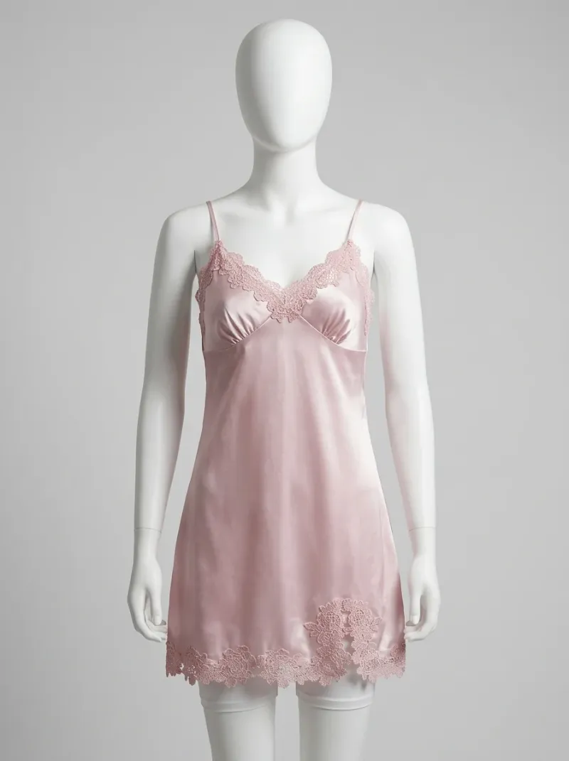 Kimono court polyester végétal ensemble nuit femme polyvalent