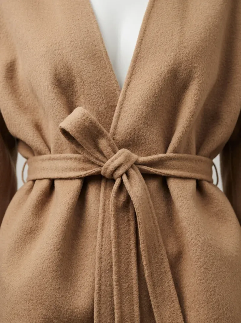 Kimono court laine cachemire quotidien raffiné femme