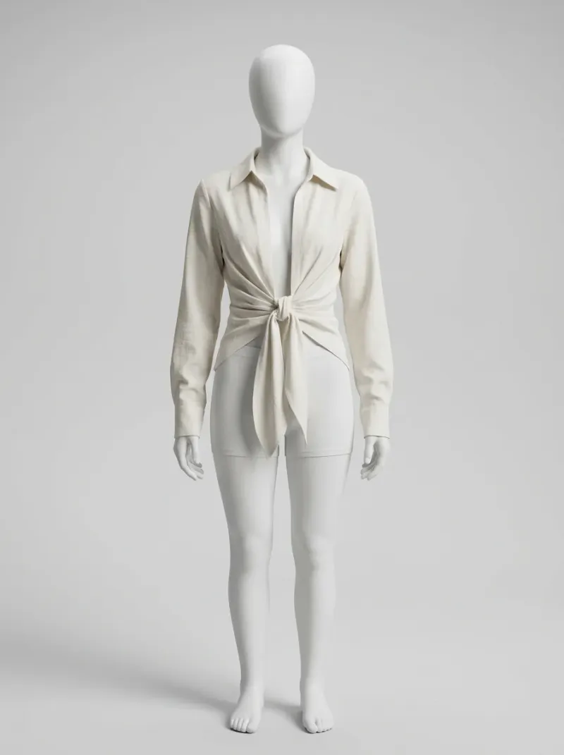 Kimono court polyester satiné événement raffiné femme