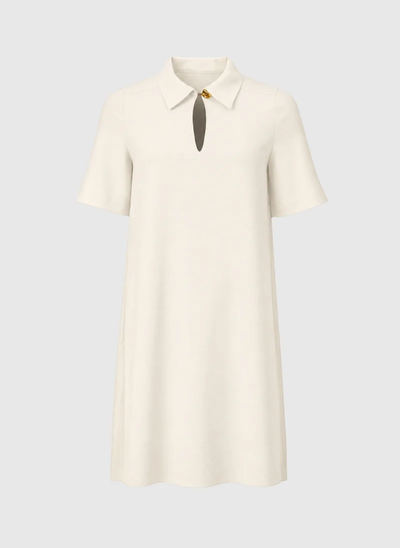 ROBE COURTE MAPIO ecru