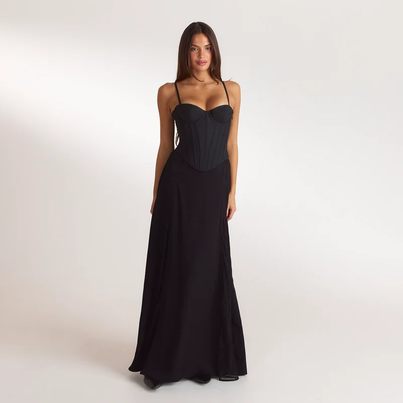 Haut Corset Sculptant - Noir