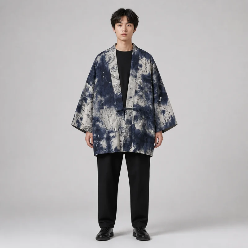 Kimono japonais homme | Mizuhana