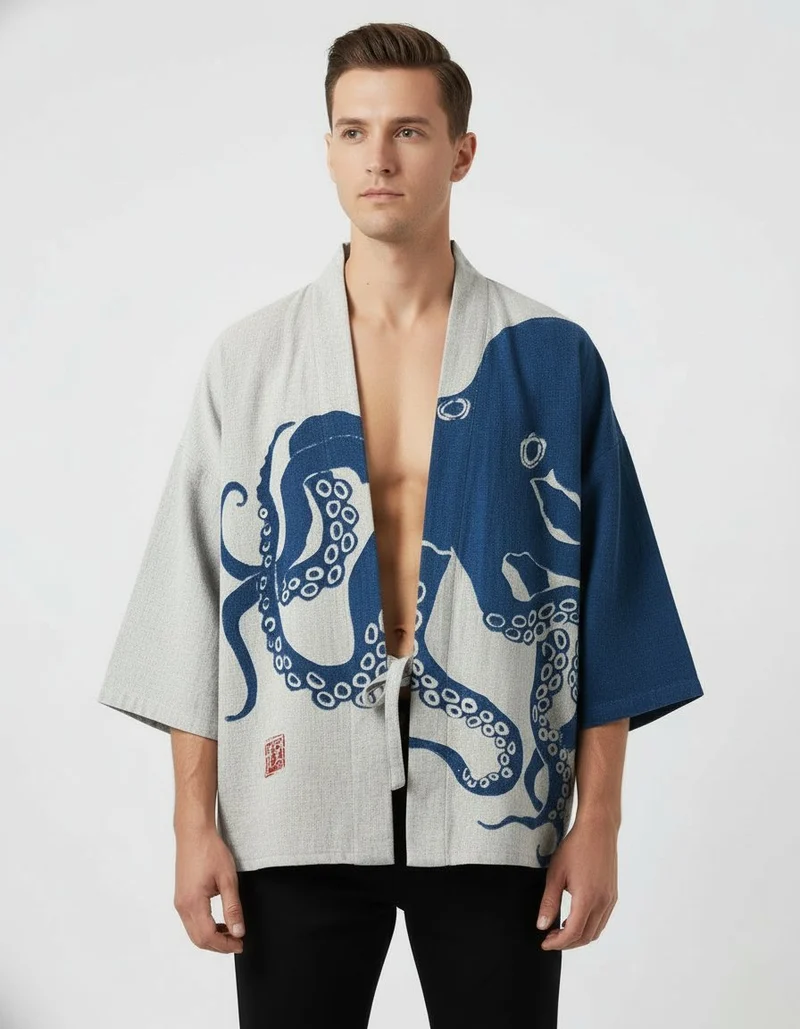 Kimono japonais homme | Ameiro