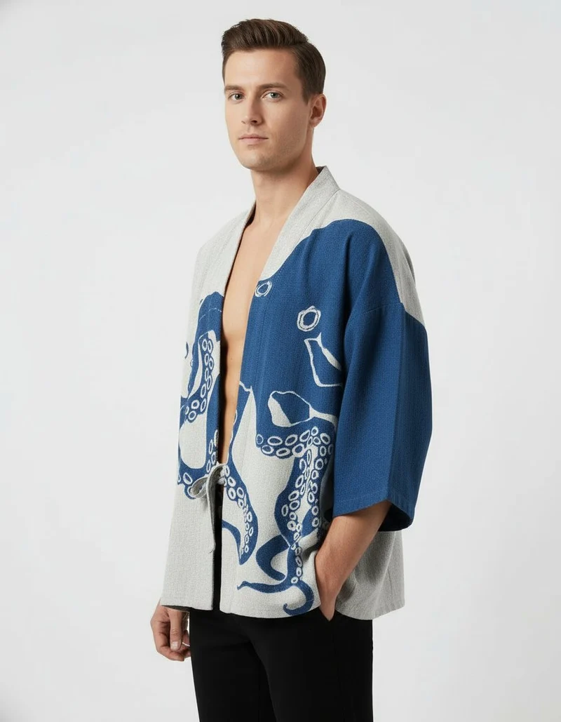 Kimono japonais homme | Ameiro