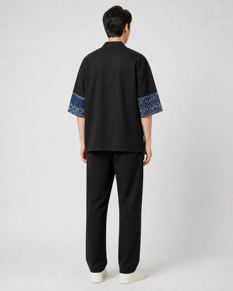 Kimono japonais en lin homme | Misora