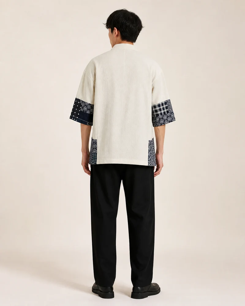 Kimono japonais en lin homme | Misora