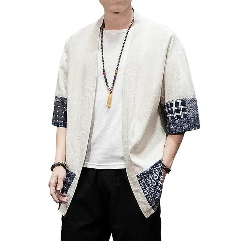 Kimono japonais en lin homme | Misora