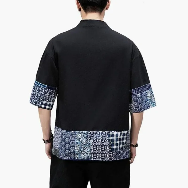 Kimono japonais en lin homme | Misora