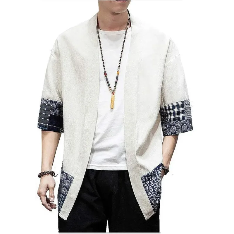 Kimono japonais en lin homme | Misora