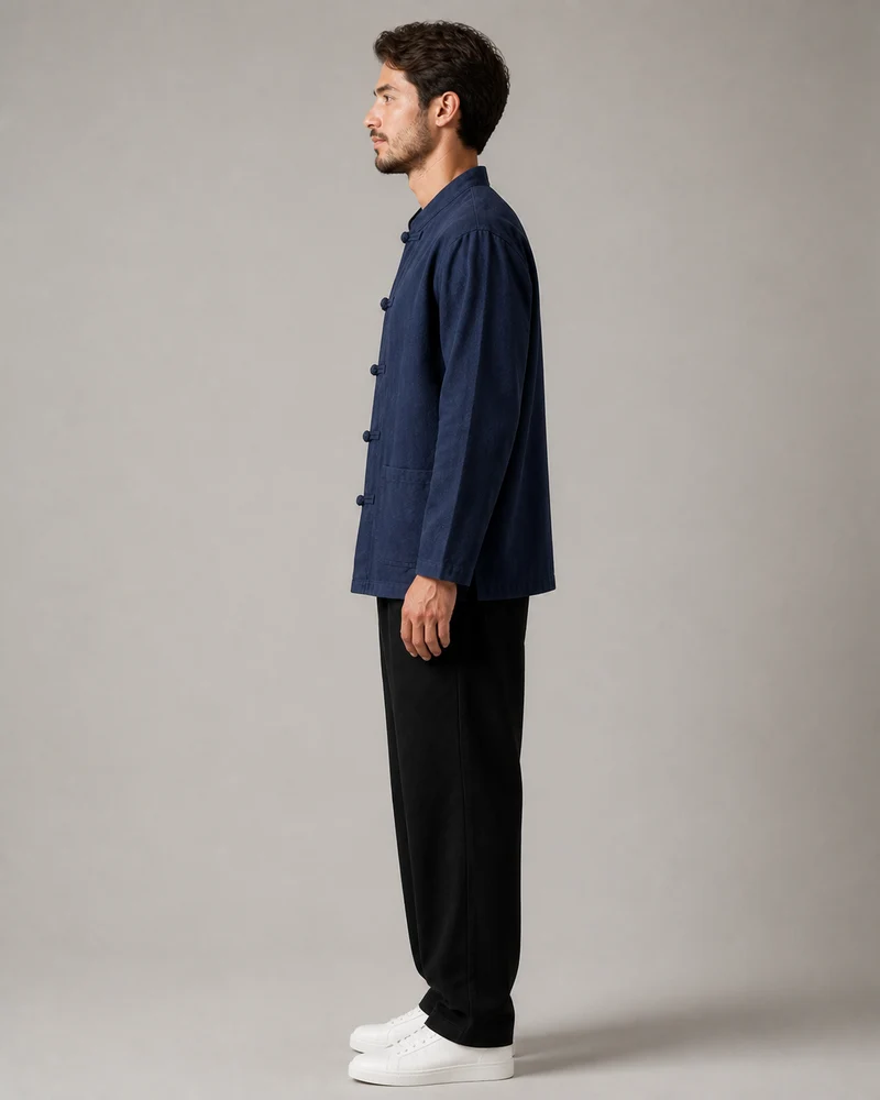 Veste à col mao homme | Ume