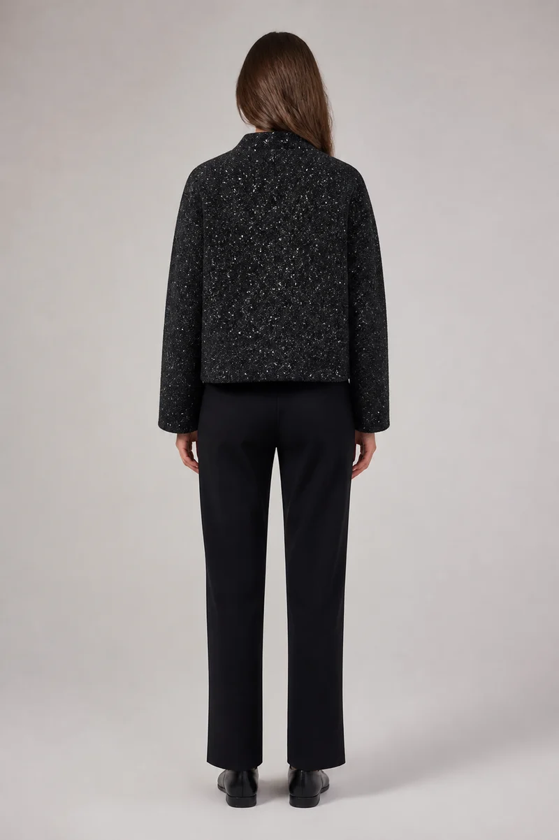 Veste courte texturée femme | Kiku