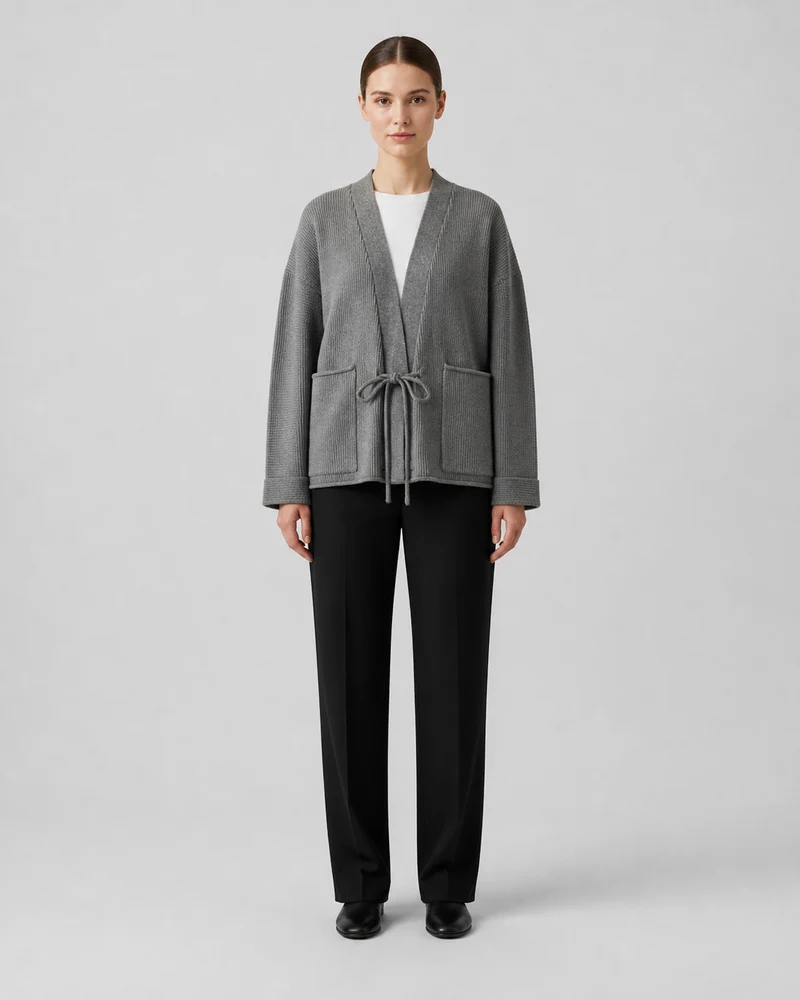 Cardigan kimono en maille femme | Akari