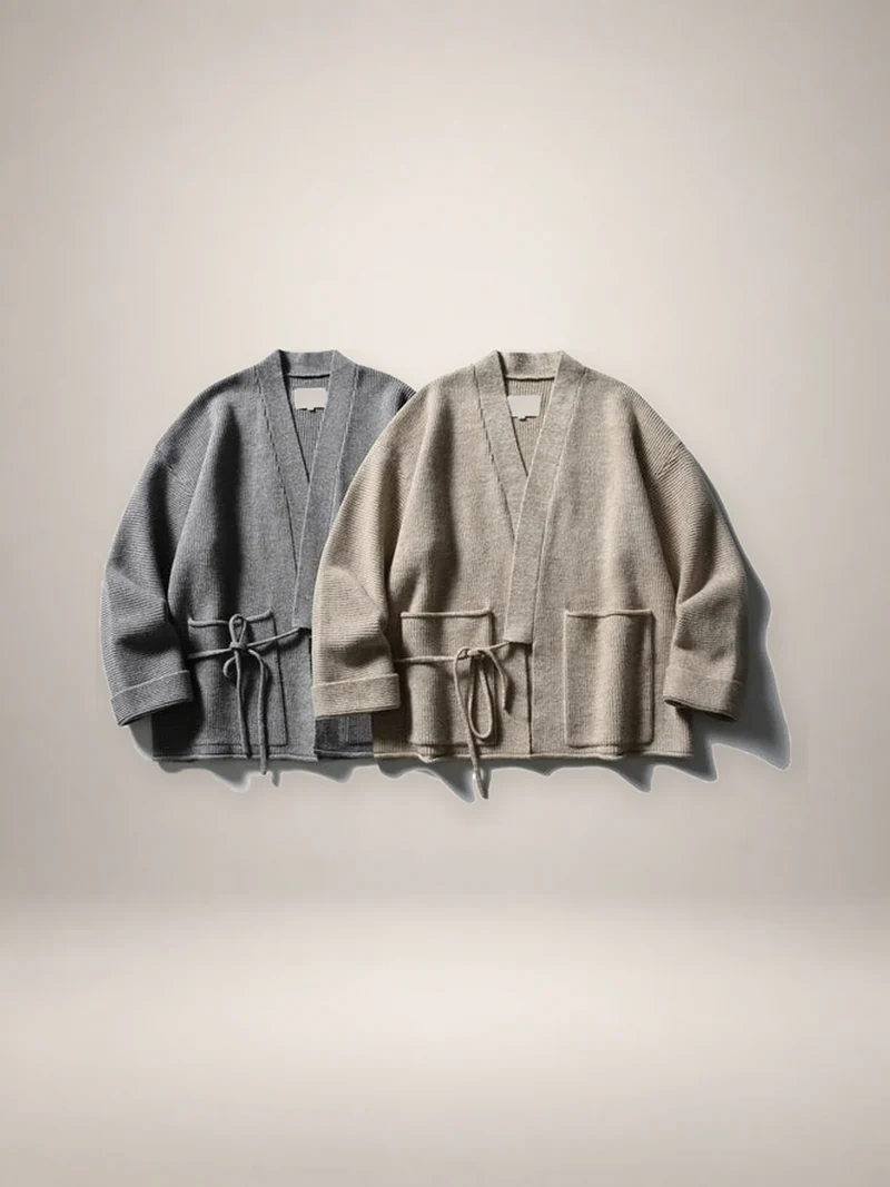 Cardigan kimono en maille femme | Akari
