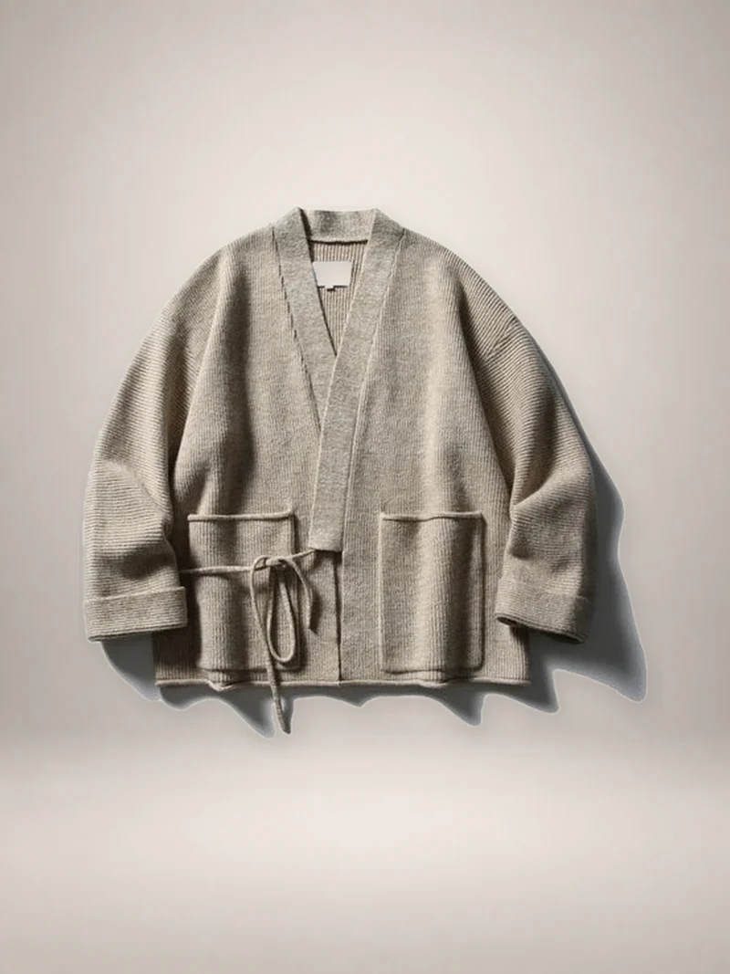 Cardigan kimono en maille femme | Akari