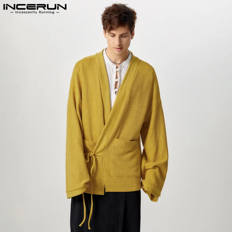 Veste kimono tricotée homme | Shizuku