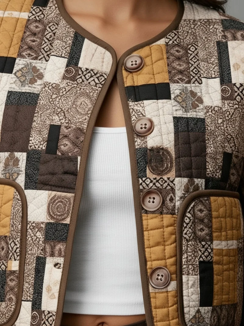 Veste kimono matelassée femme | Yuzuki