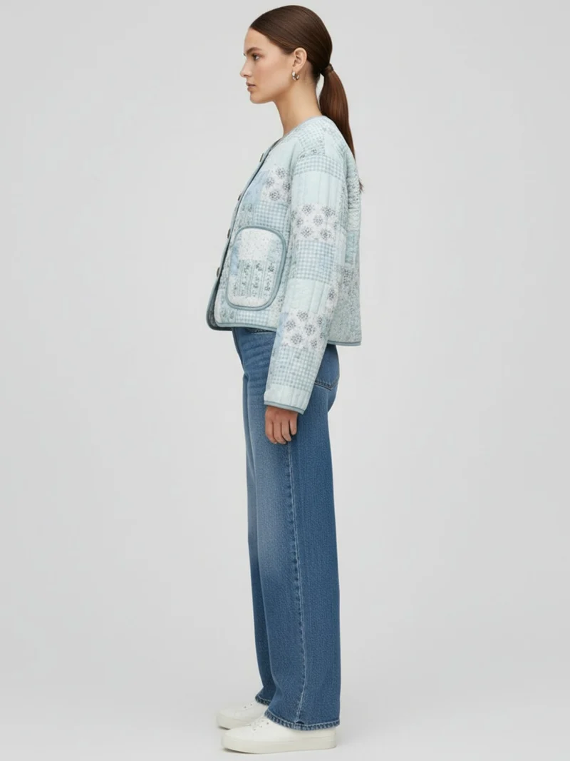 Veste kimono matelassée femme | Yuzuki
