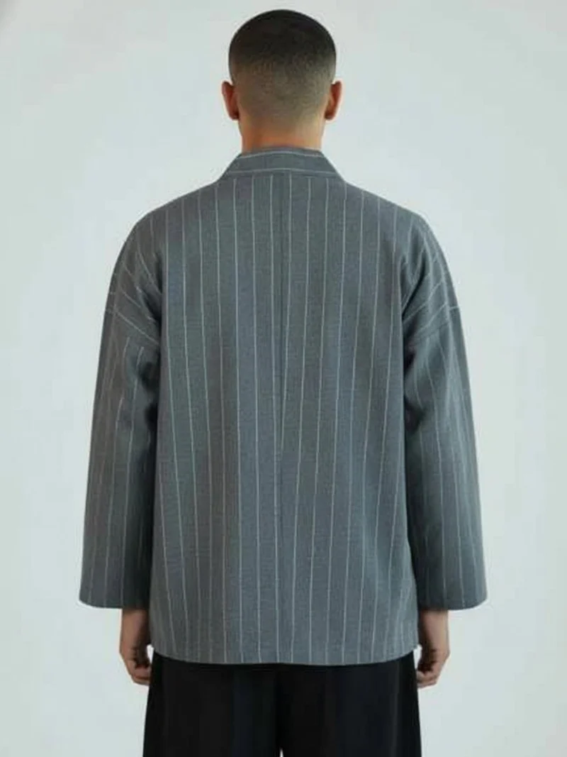 Veste kimono en lin homme | Momiji