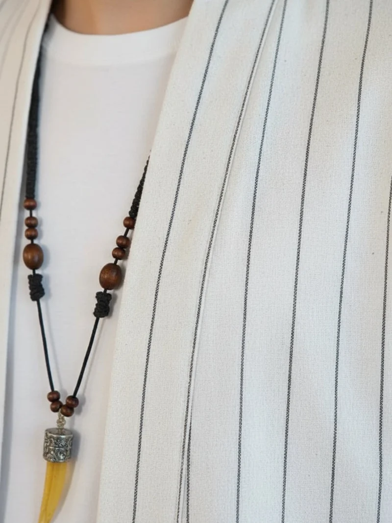 Veste kimono en lin homme | Momiji