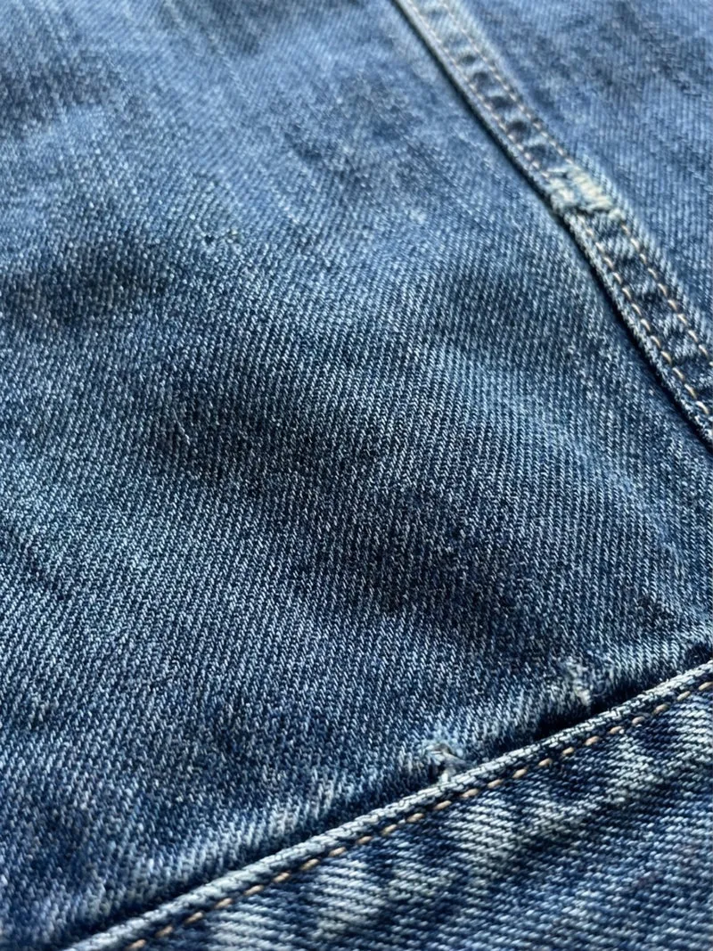 Veste kimono en jean homme | Ibuki