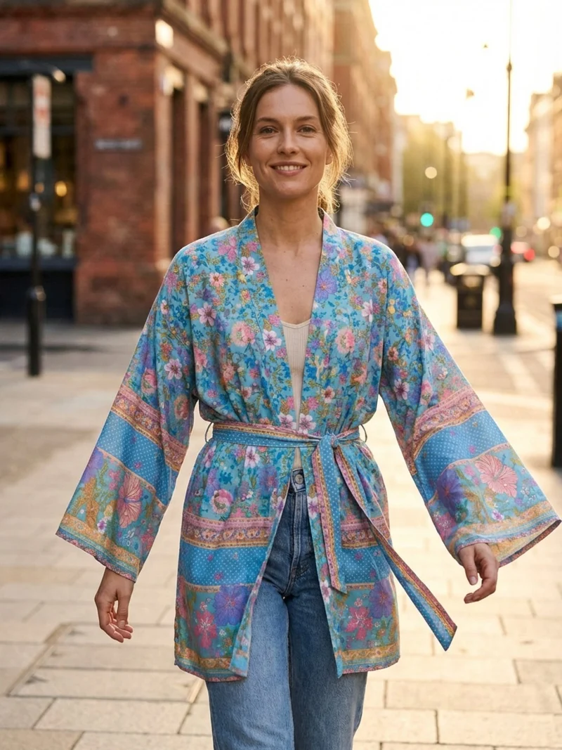 Kimono court femme | Shiori