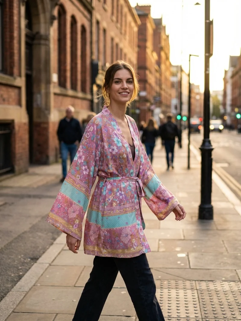Kimono court femme | Shiori