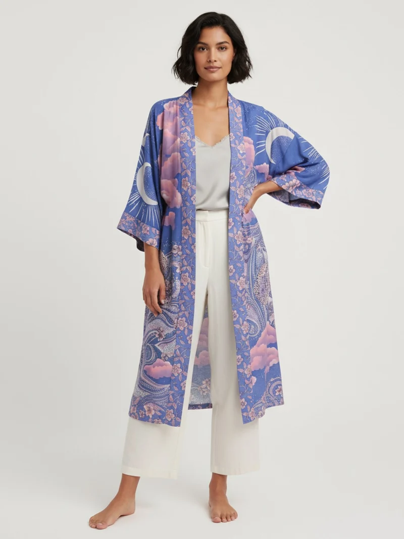 Kimono long femme | Yugure