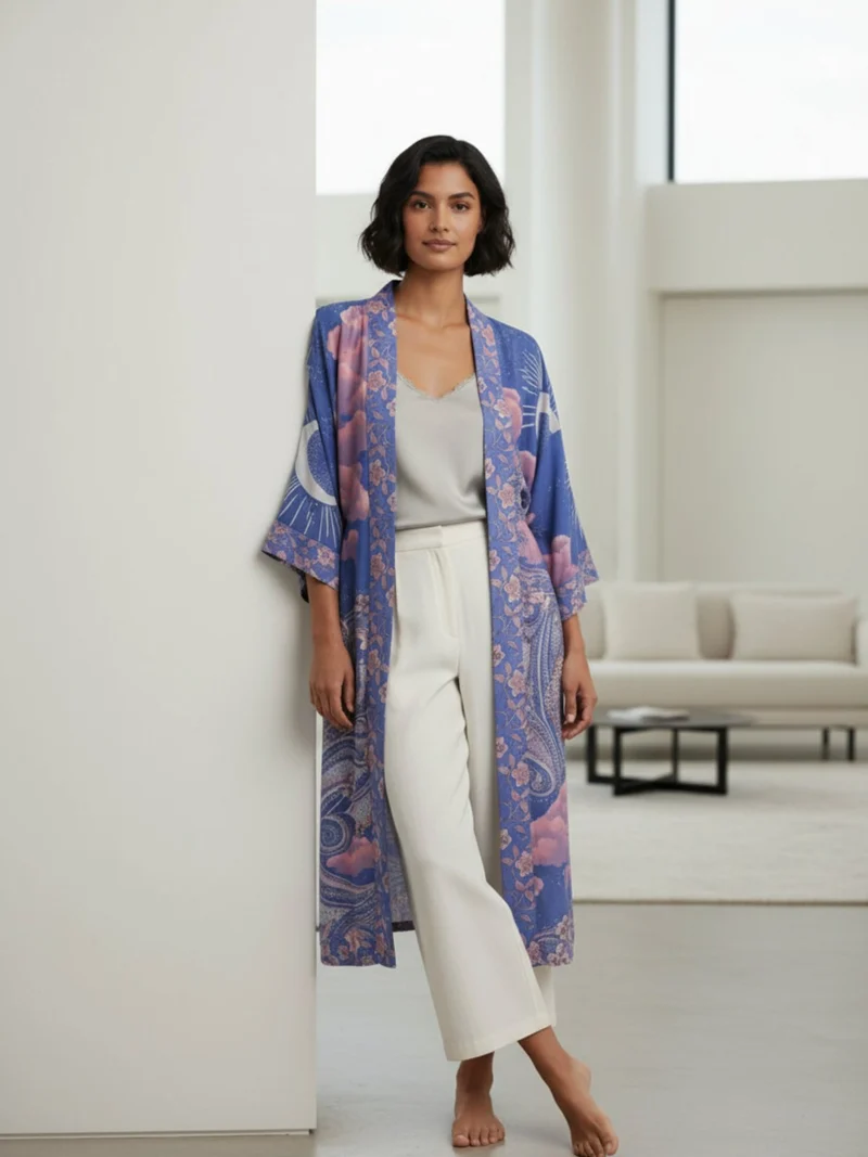 Kimono long femme | Yugure