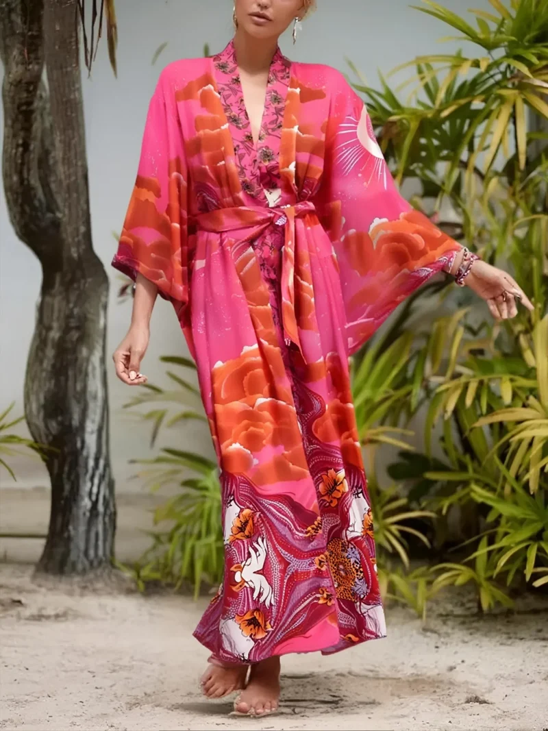 Kimono long femme | Yugure