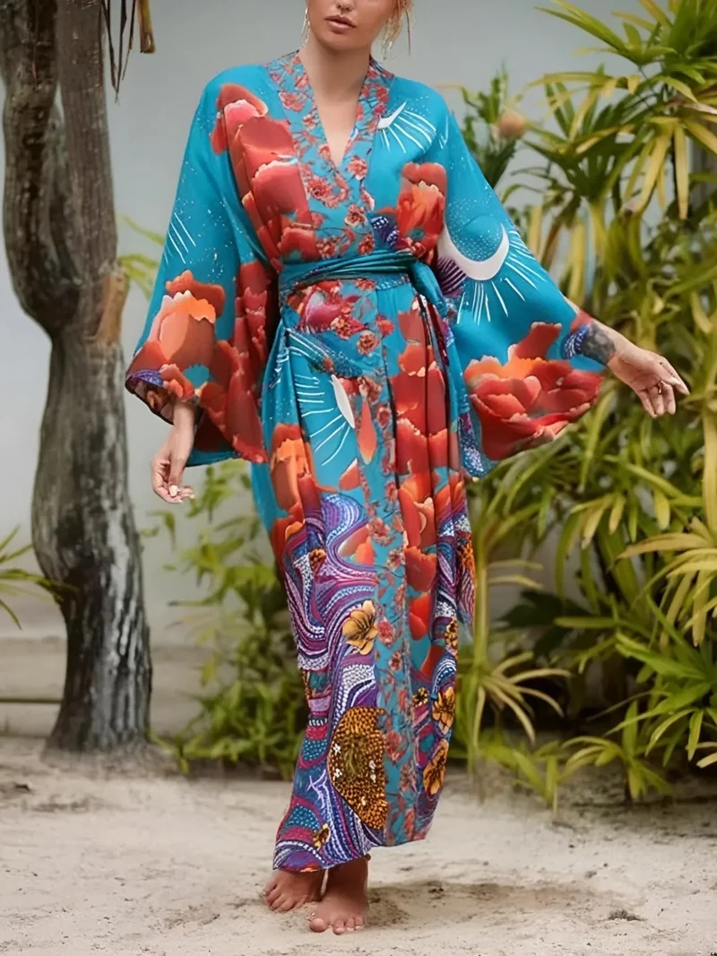 Kimono long femme | Yugure