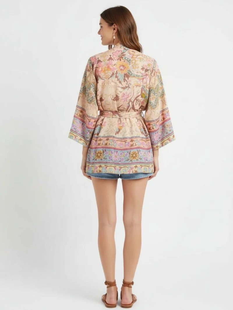 Kimono court femme | Asagao