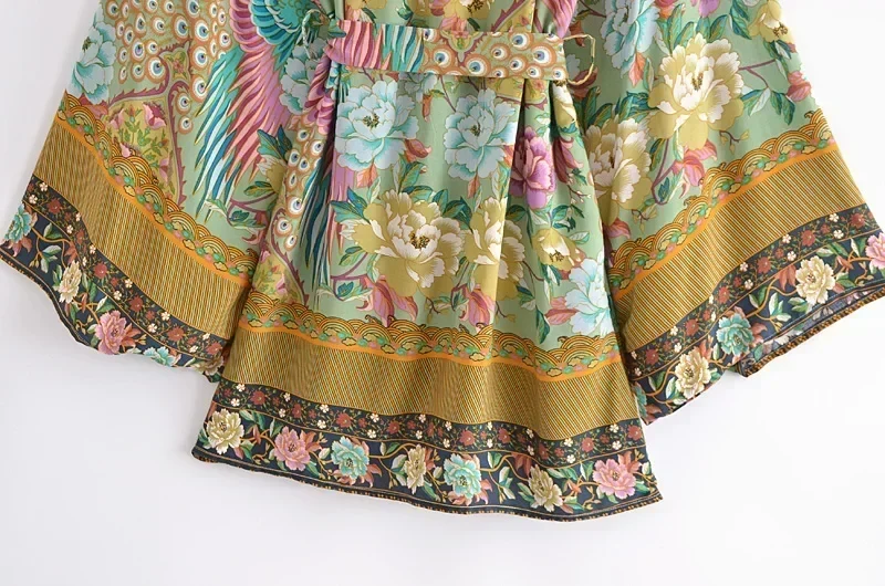 Kimono court cache-coeur femme | Miyabi