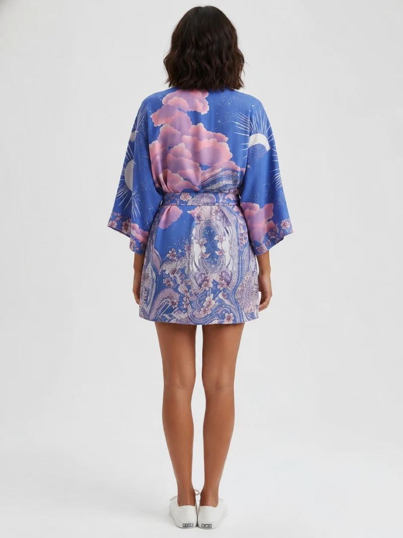Kimono court femme | Yugure