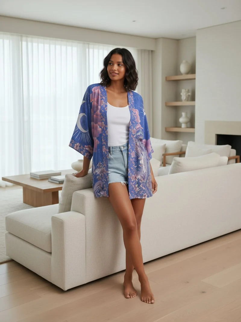 Kimono court femme | Yugure