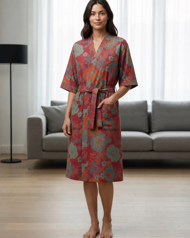 Peignoir kimono | Saki