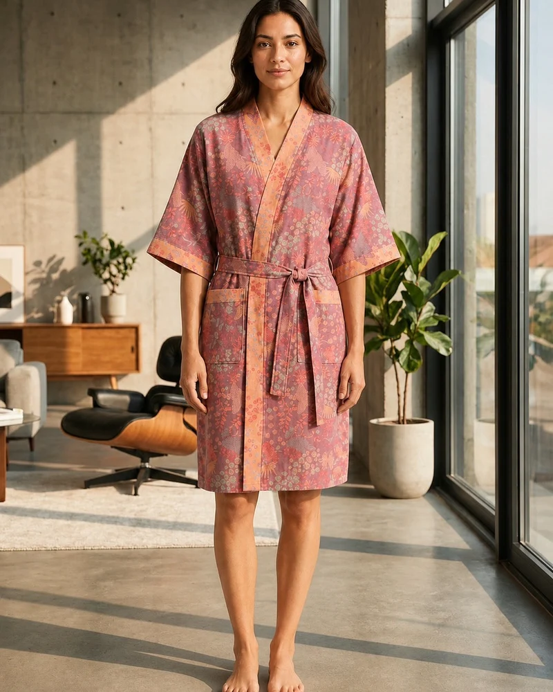 Peignoir kimono | Fuyuko