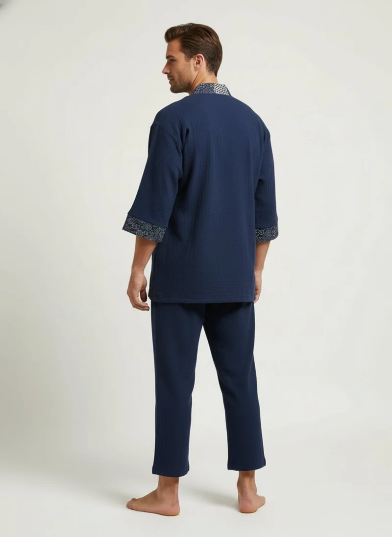 Pyjama kimono japonais homme | Nagi