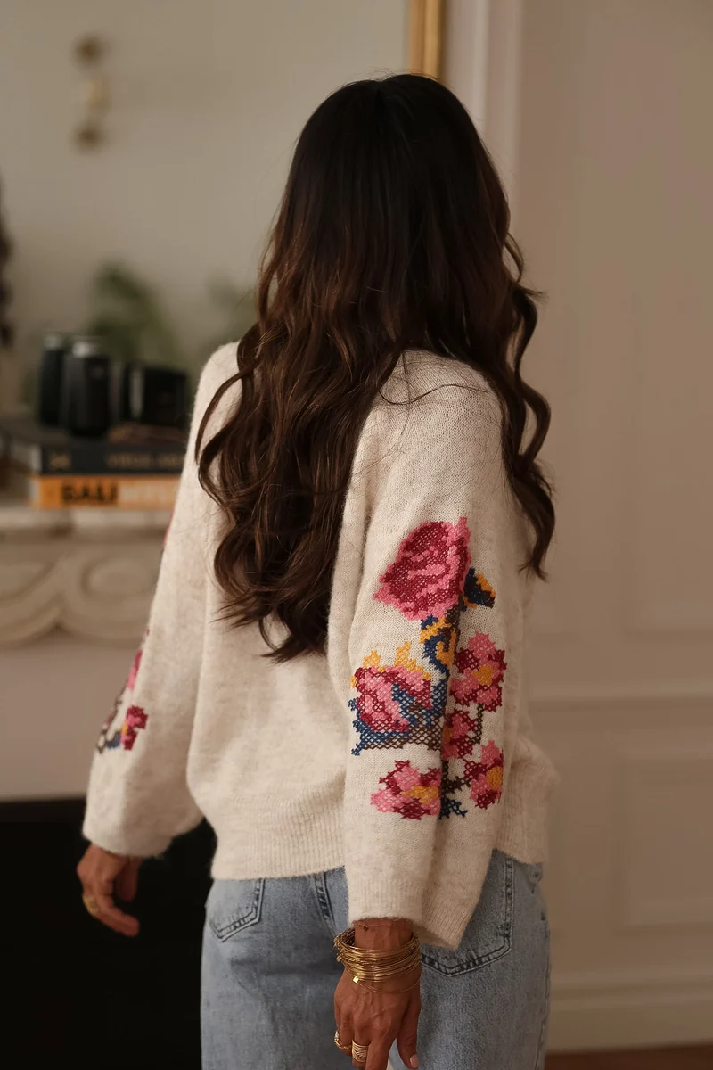 Gilet Mylane brodé
