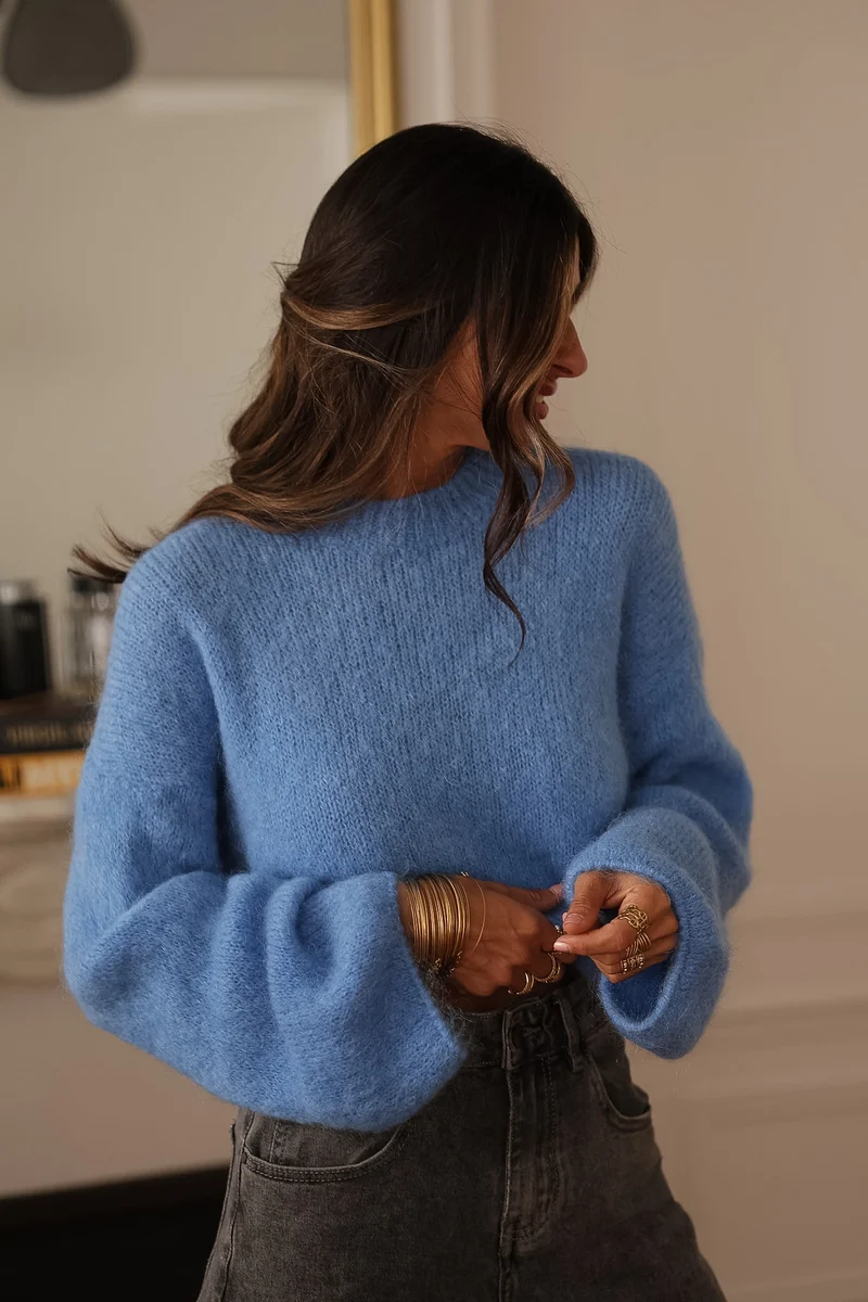 Pull Zadie bleu