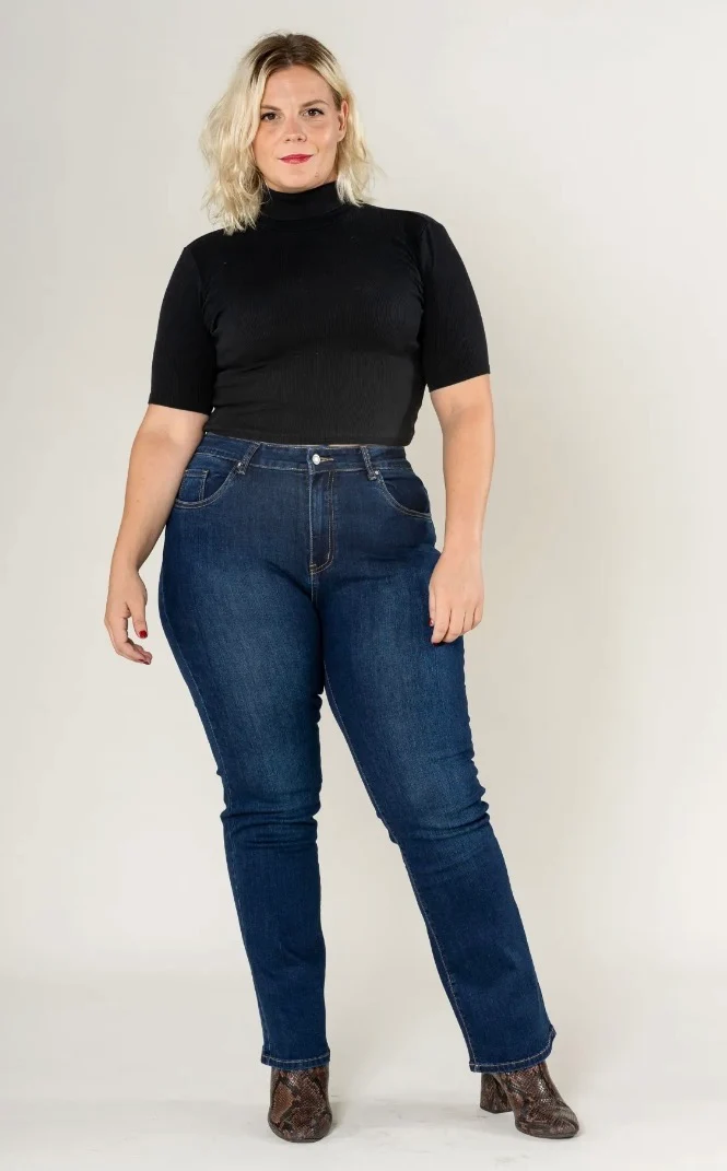 Jean femme Louise coupe droite - NINA CARTER
