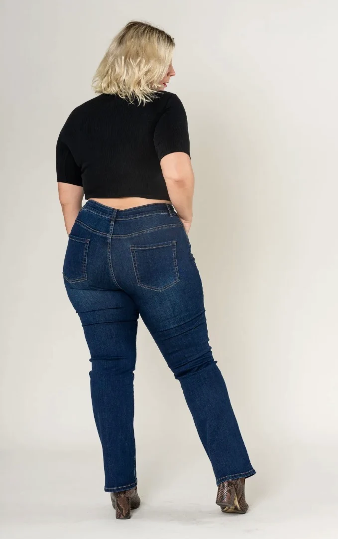 Jean femme Louise coupe droite - NINA CARTER