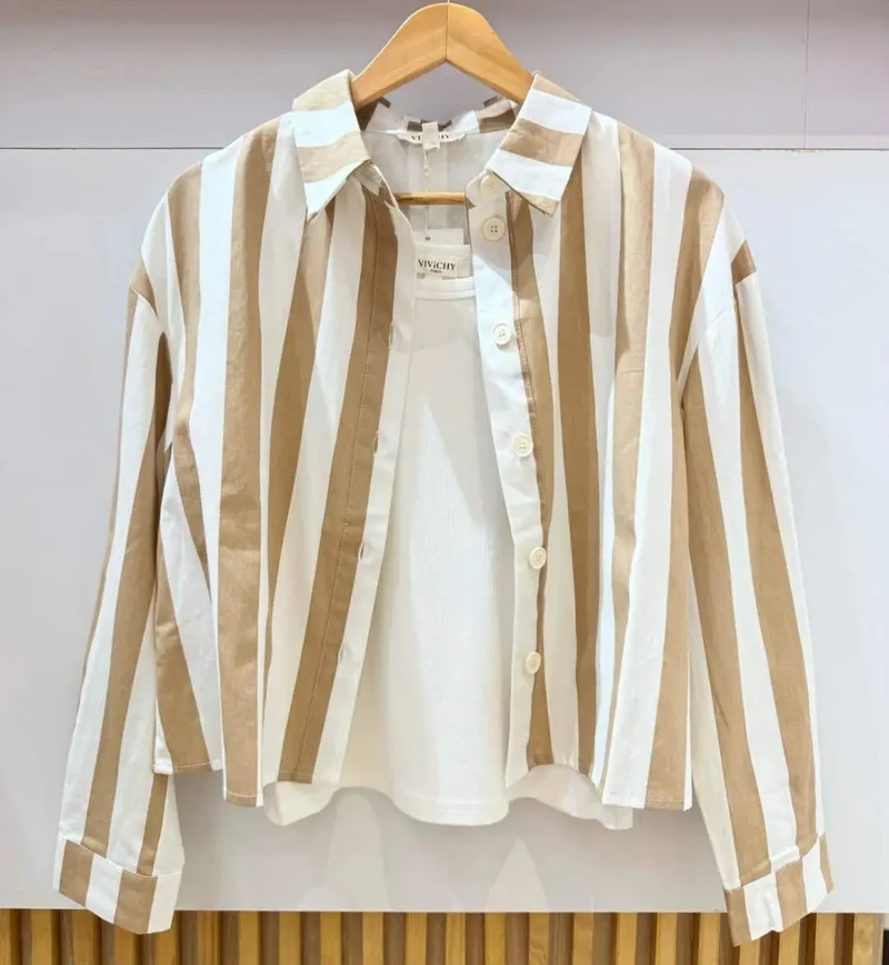 Chemise rayures