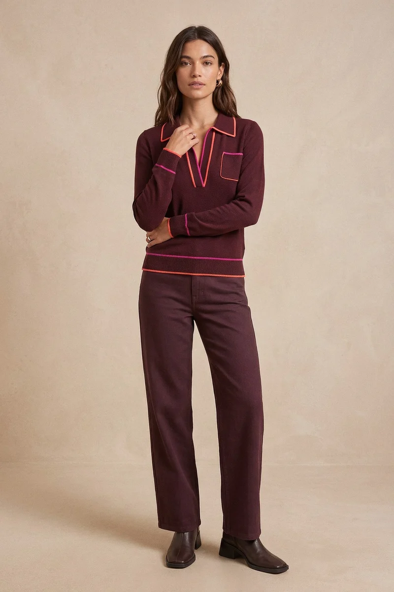 Pull Paolo Merlot en Laine